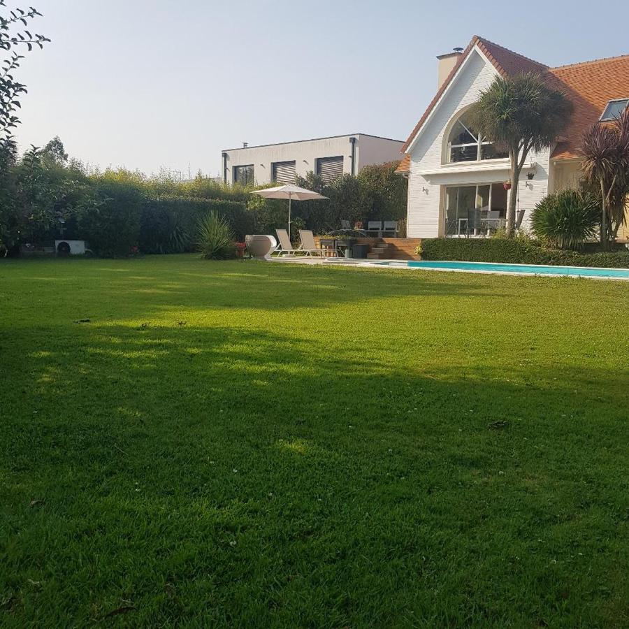 Grande Chambre Entre Caen Et La Mer Chambre Terrasse Jardin Et Piscine Mathieu Ngoại thất bức ảnh