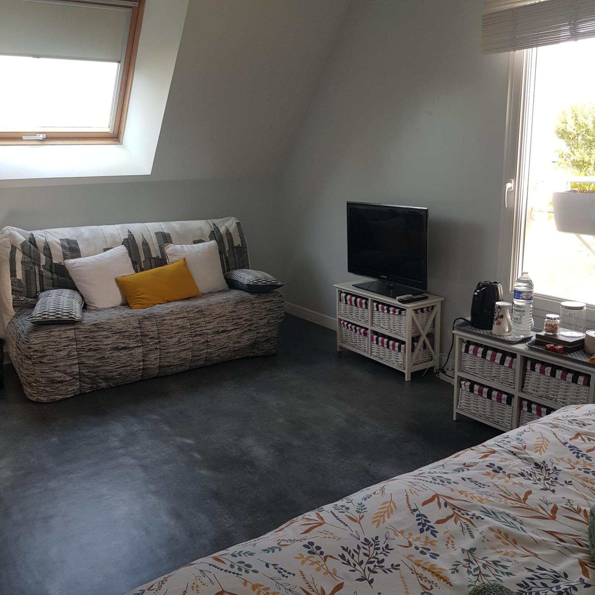 Grande Chambre Entre Caen Et La Mer Chambre Terrasse Jardin Et Piscine Mathieu Ngoại thất bức ảnh